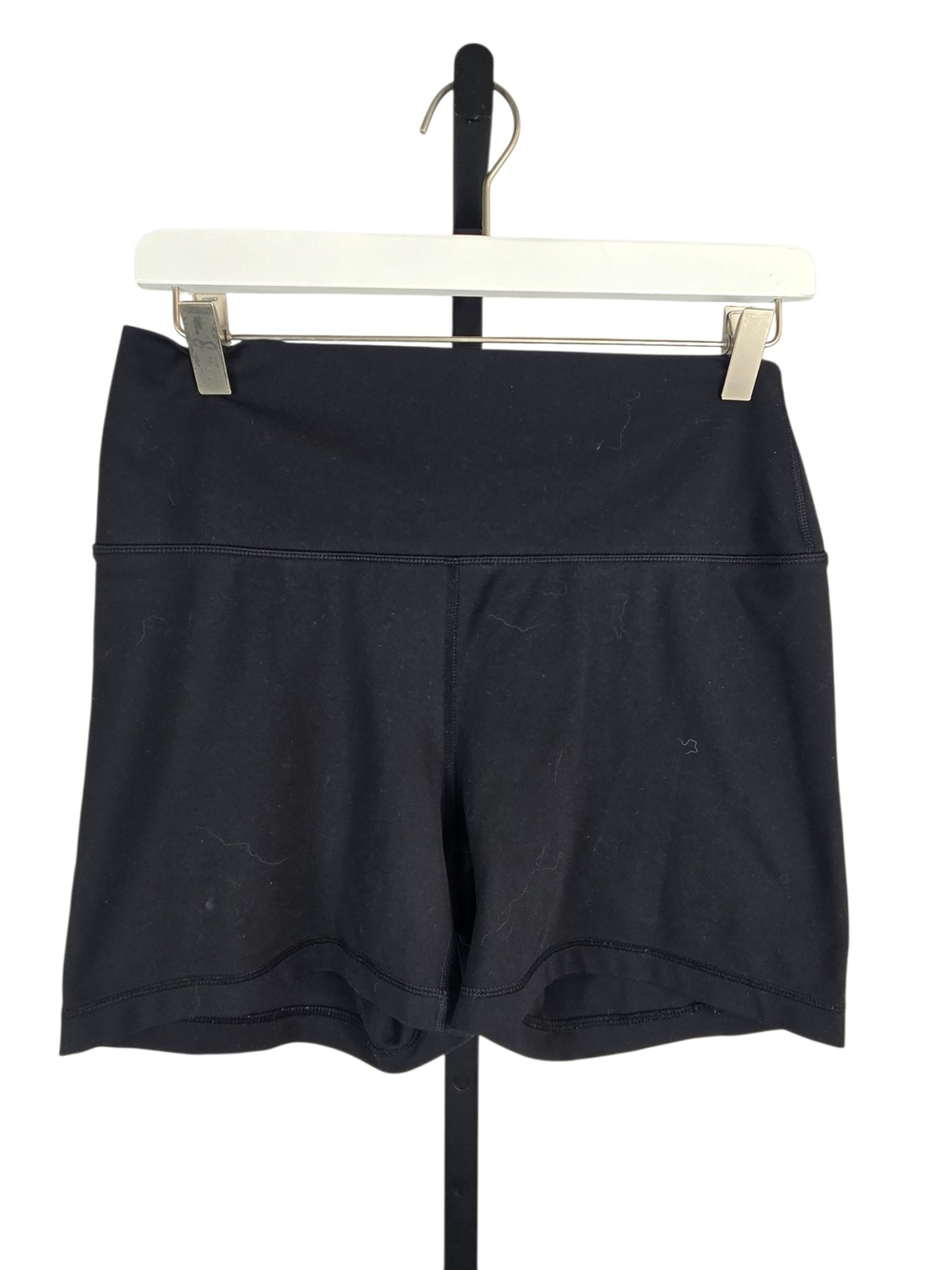 Yogalicious LUX Everyday 5 Inch Short High Waist Pocket Black Large